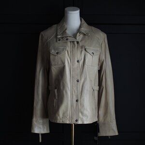 DC Collection (Danier) | NWT Utility Lambskin Leather Jacket